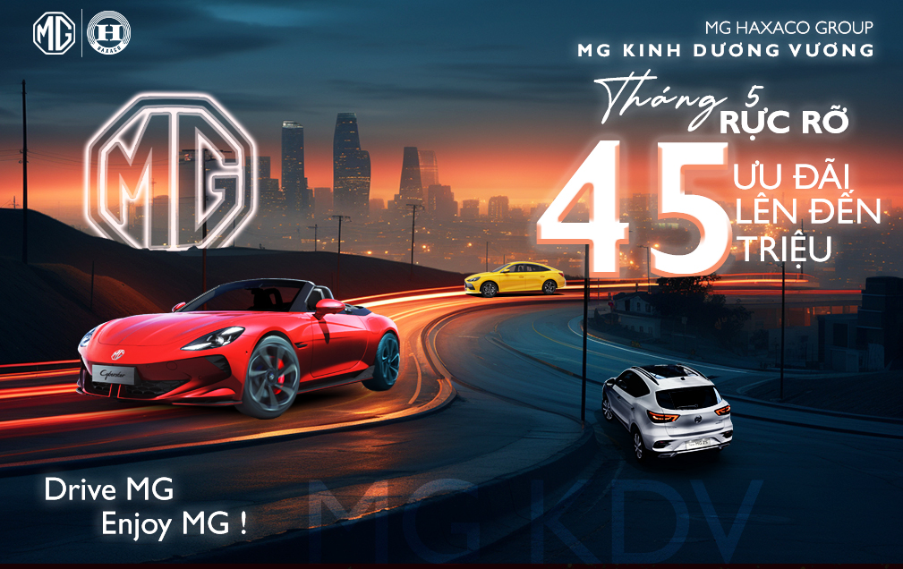 ƯU ĐÃI MG HẤP DẪN THÁNG 05/2025